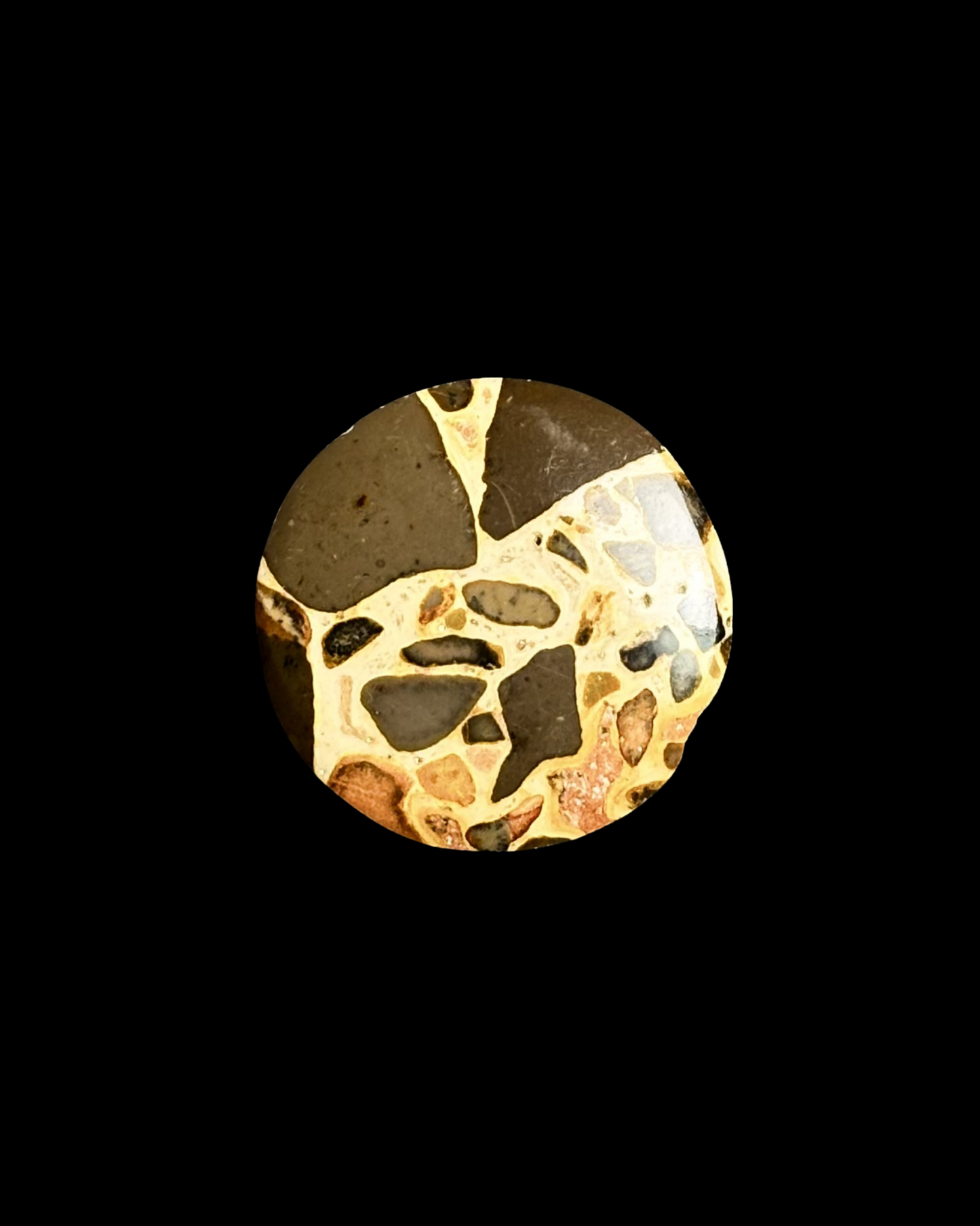 JASPE LEOPARDO CABUJÓN CIRCULAR (S)