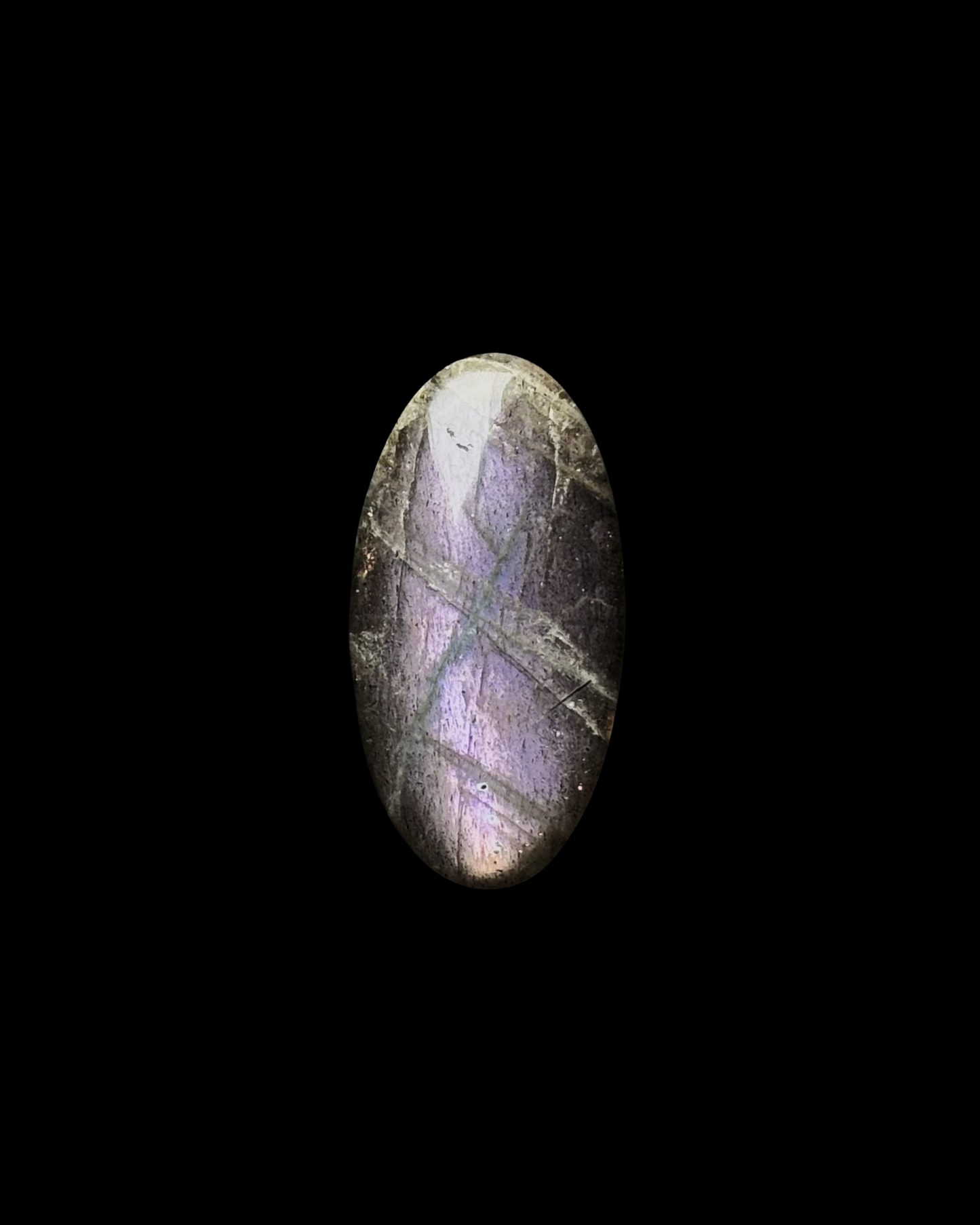 LABRADORITA MORADA CABUJÓN OVAL (M)