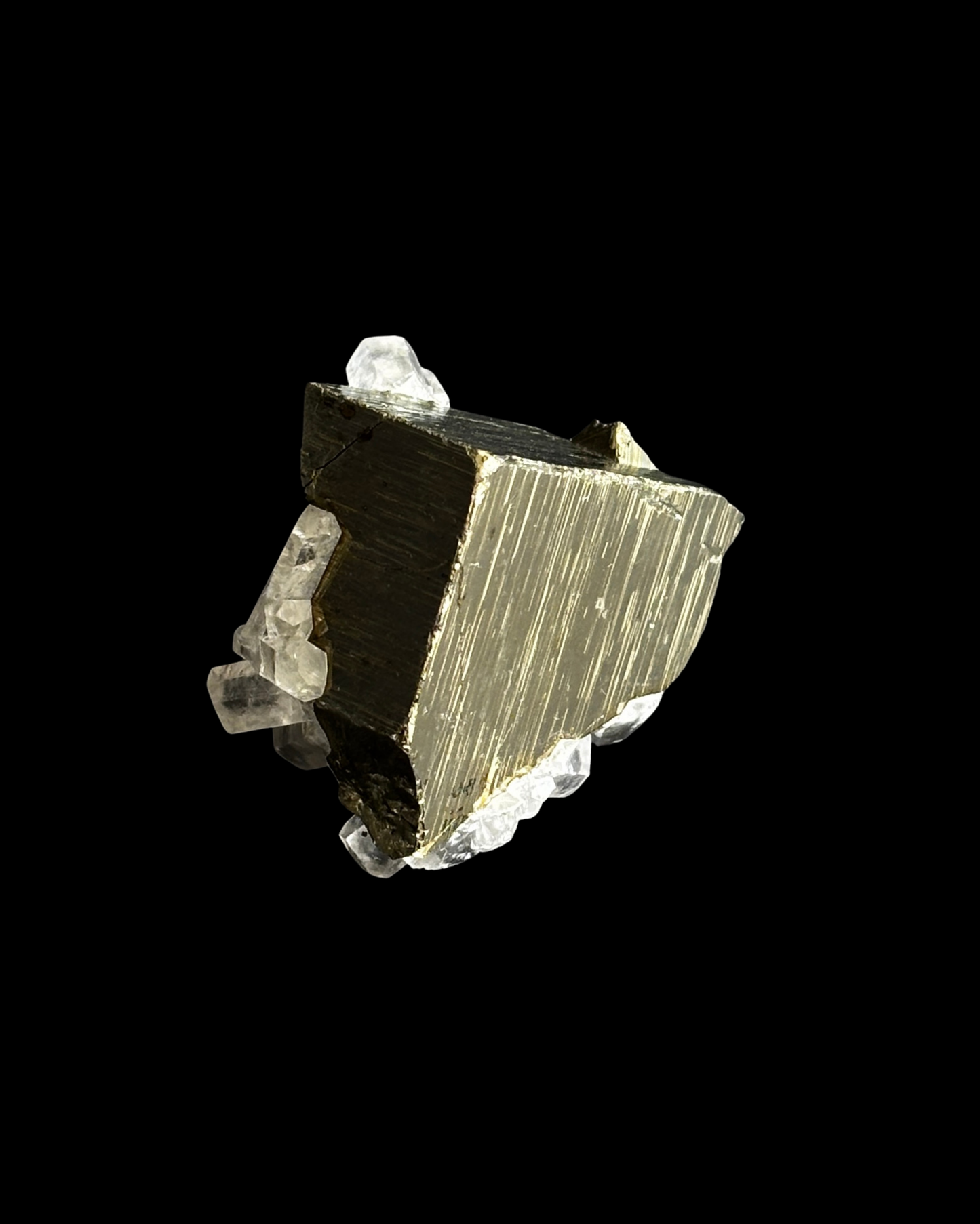 PIRITA CUBO Y CALCITA HEXAGONAL (M)