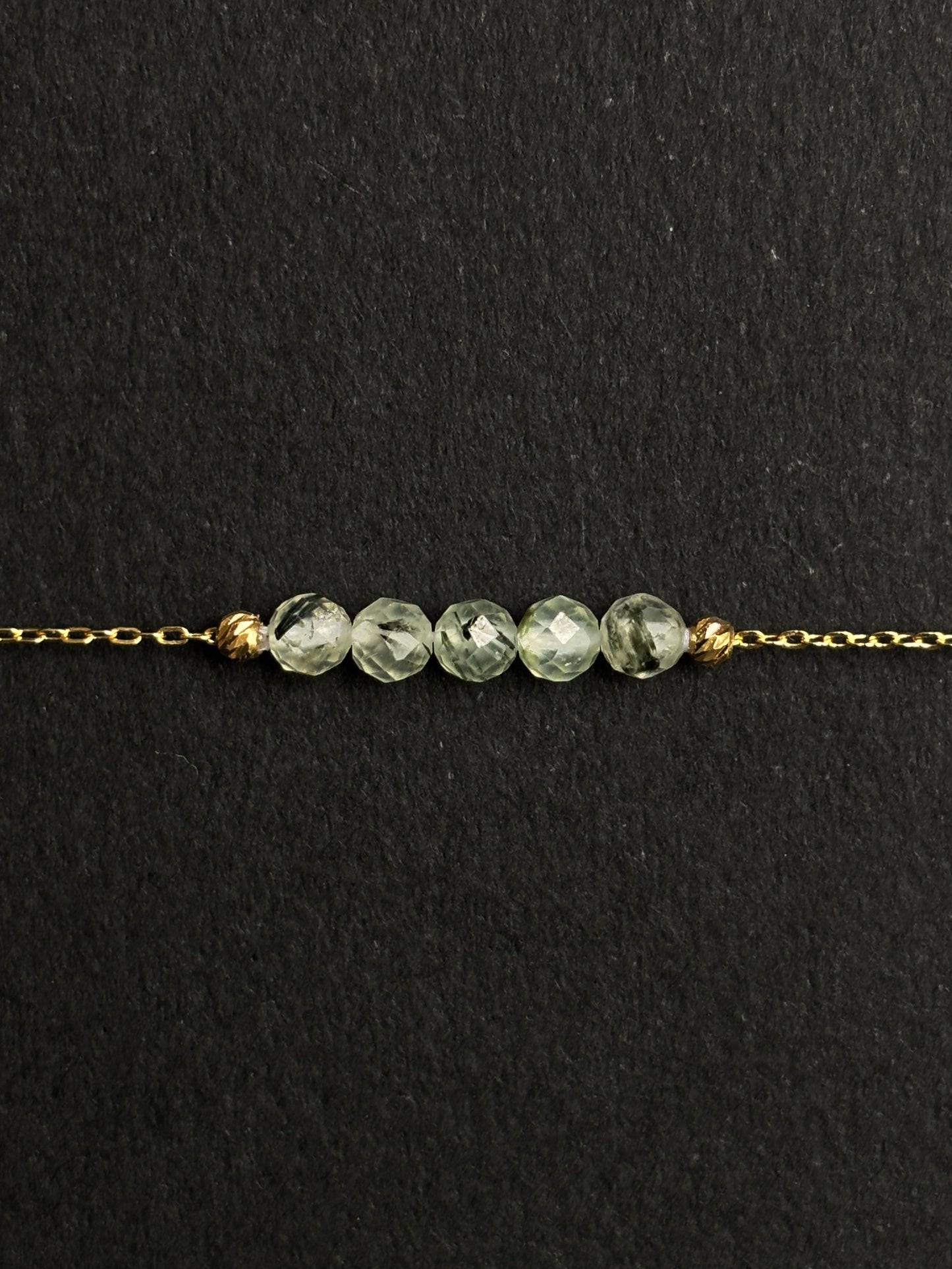 PREHNITA PULSERA ORO