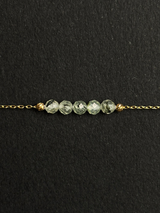 PREHNITA PULSERA ORO