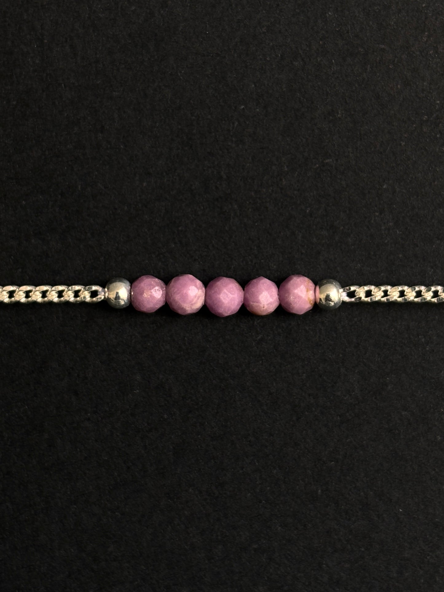 FOSFOSIDERITA PULSERA PLATA