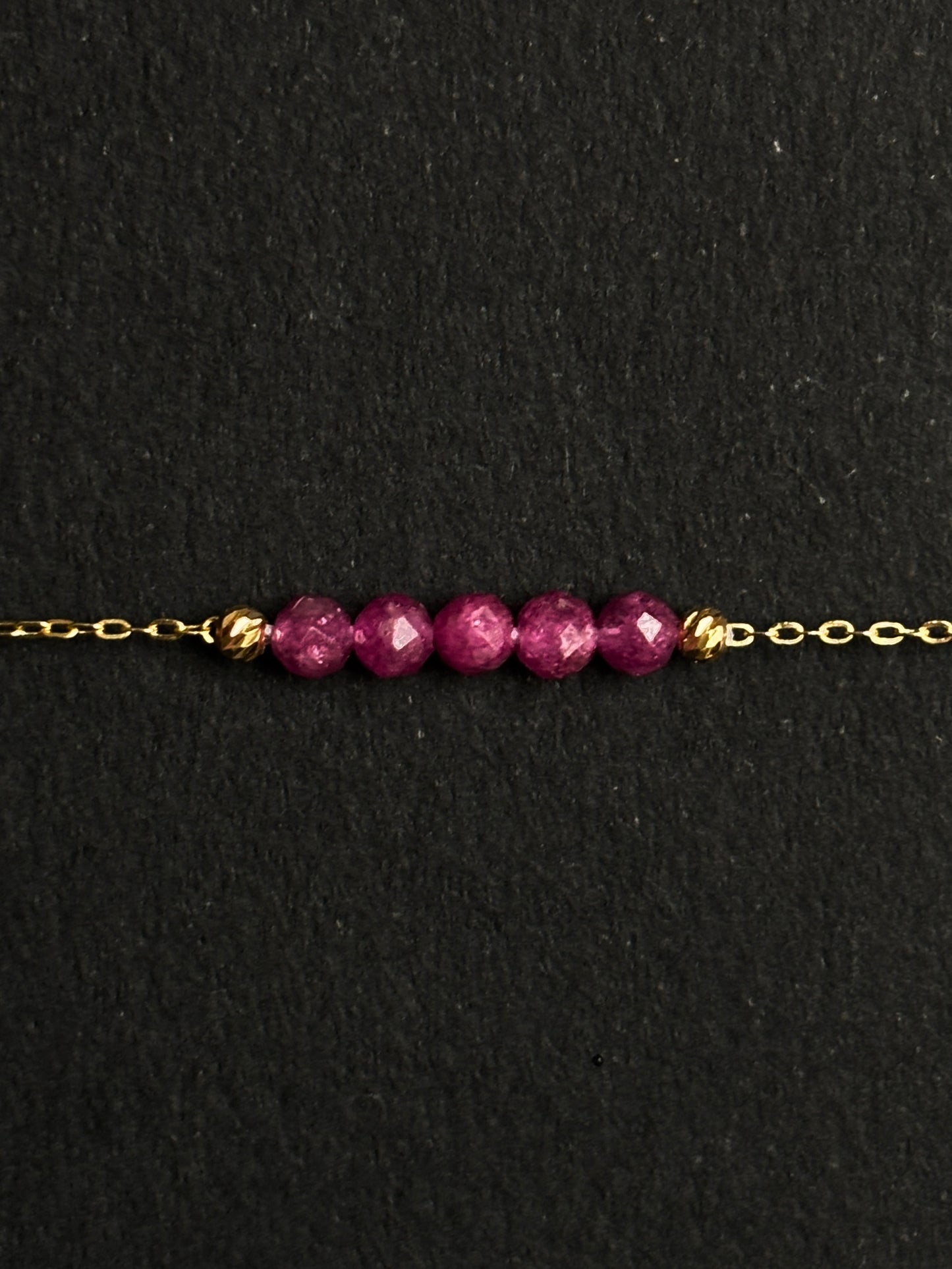 RUBÍ PULSERA ORO