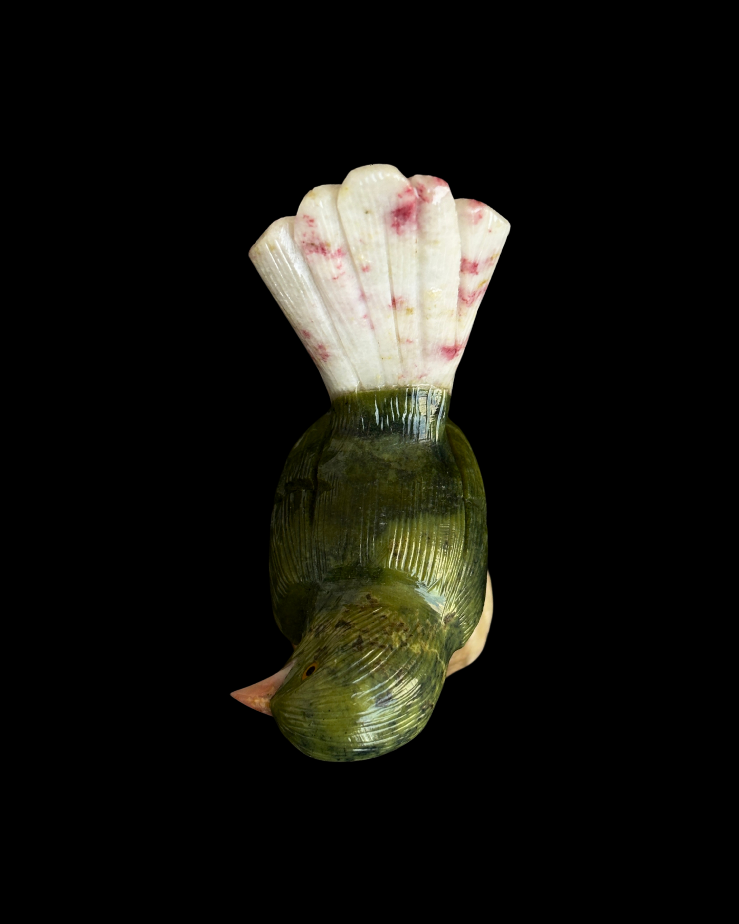 SERPENTINA, CINABRITA, ÓPALO ROSA PÁJARO (XL)