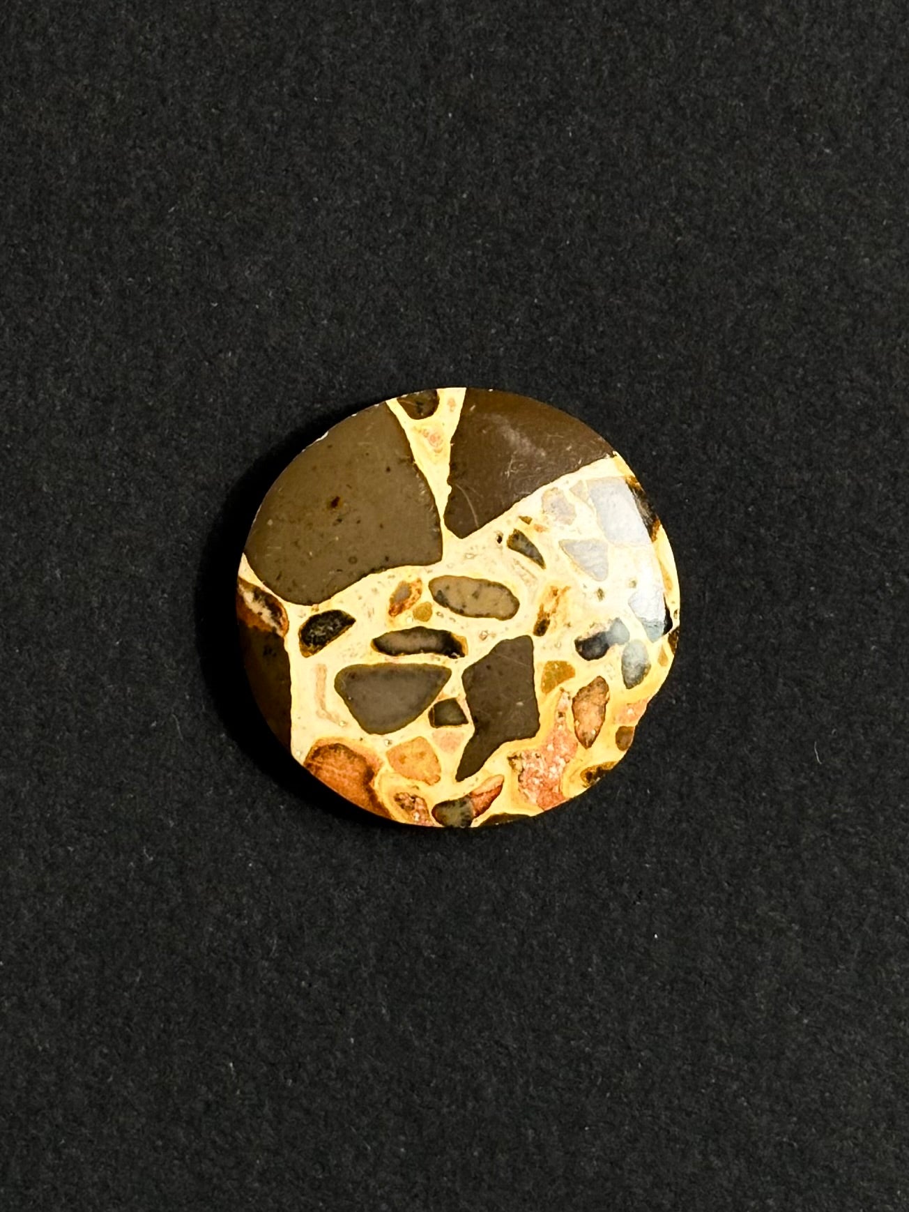 JASPE LEOPARDO CABUJÓN CIRCULAR