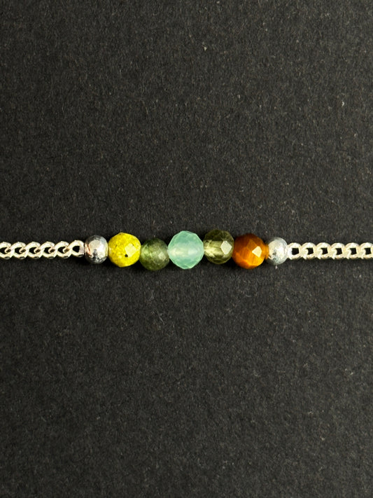 GÉMINIS PULSERA PLATA