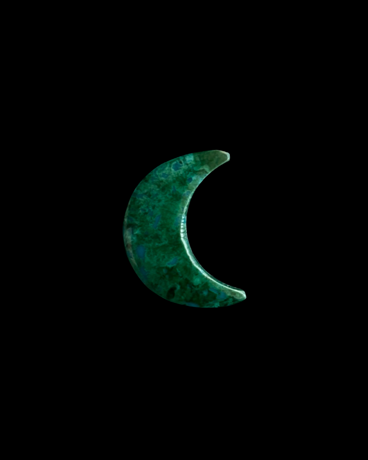 CRISOCOLA Y MALAQUITA LUNA (S)