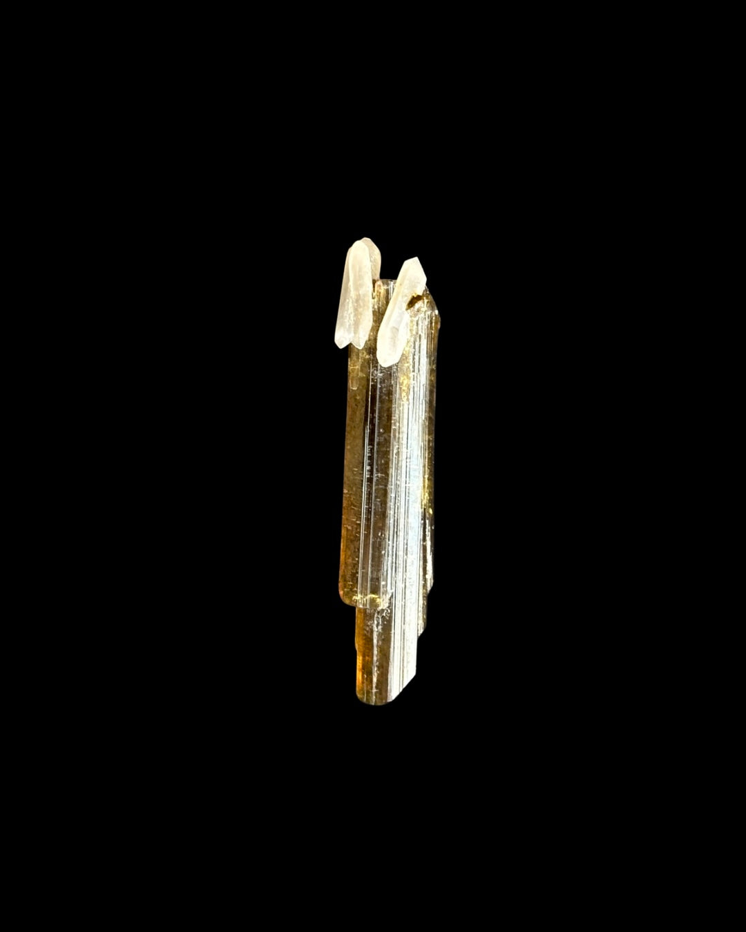 EPIDOTA Y CUARZO CRISTAL CRISTALES (M)