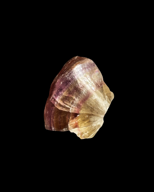 FLUORITA BICOLOR AMARILLA Y MORADA (M)