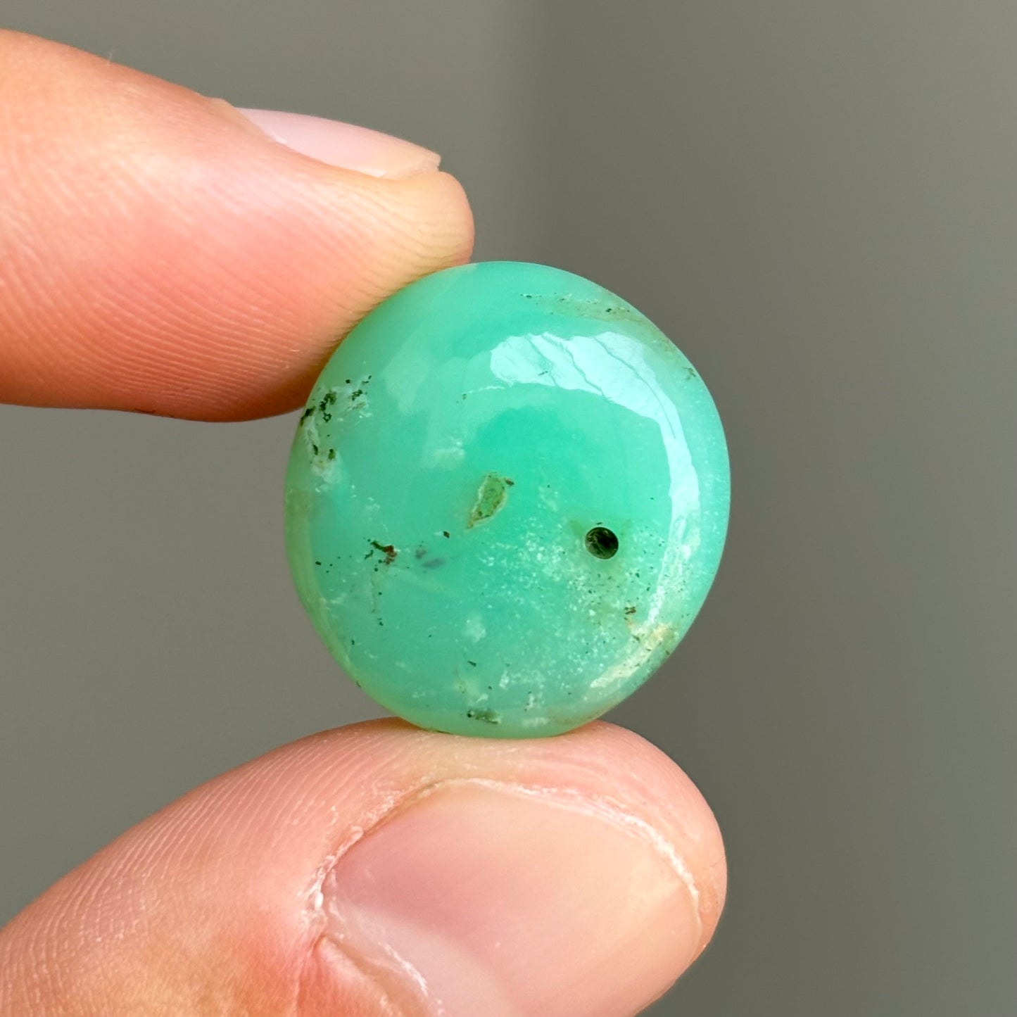 chrysoprase cabochon