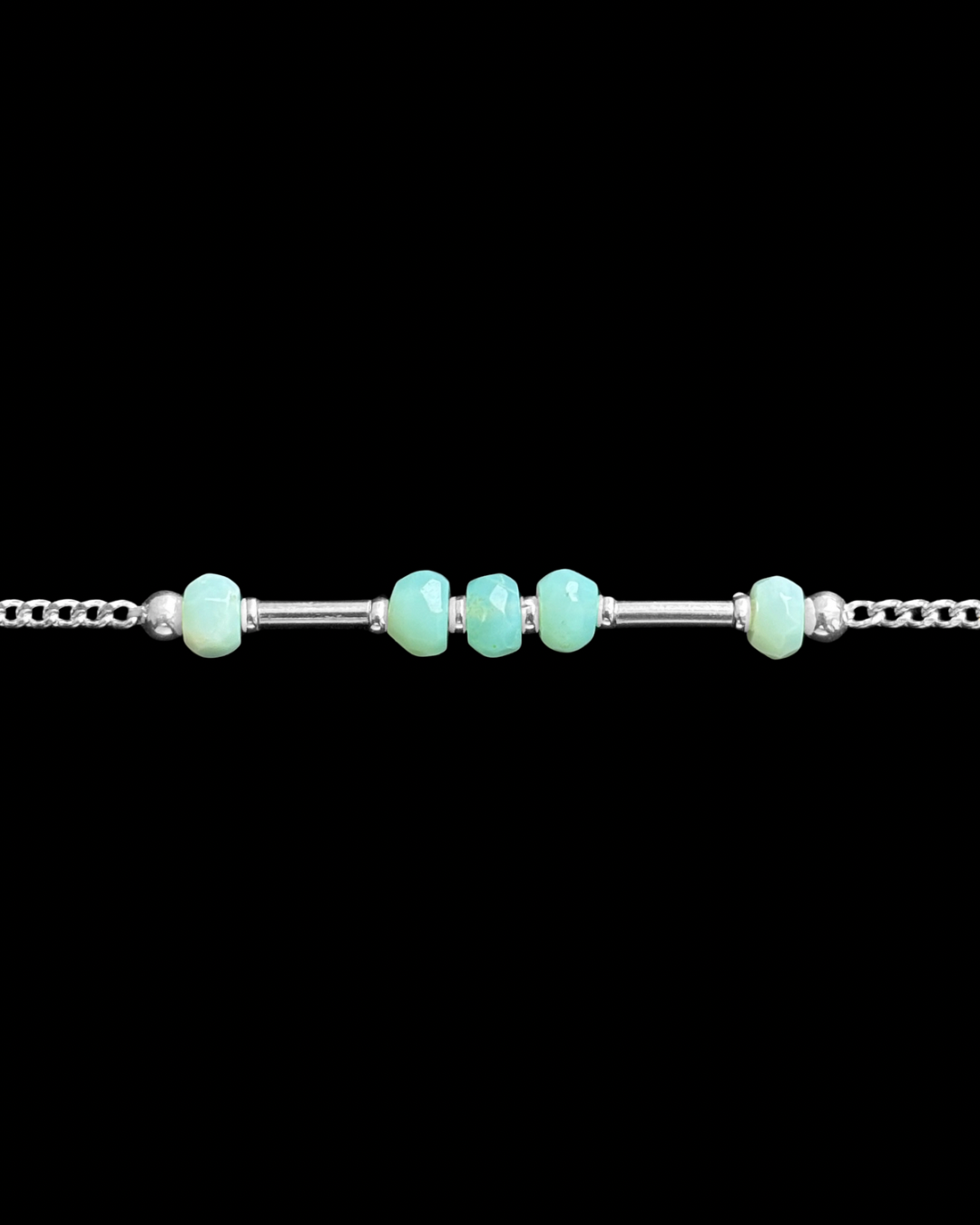 ÓPALO ANDINO PULSERA PLATA