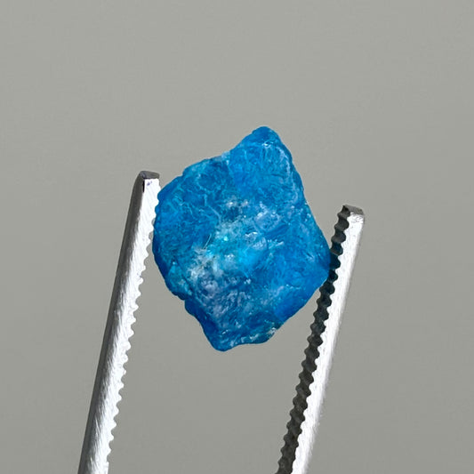 raw blue apatite