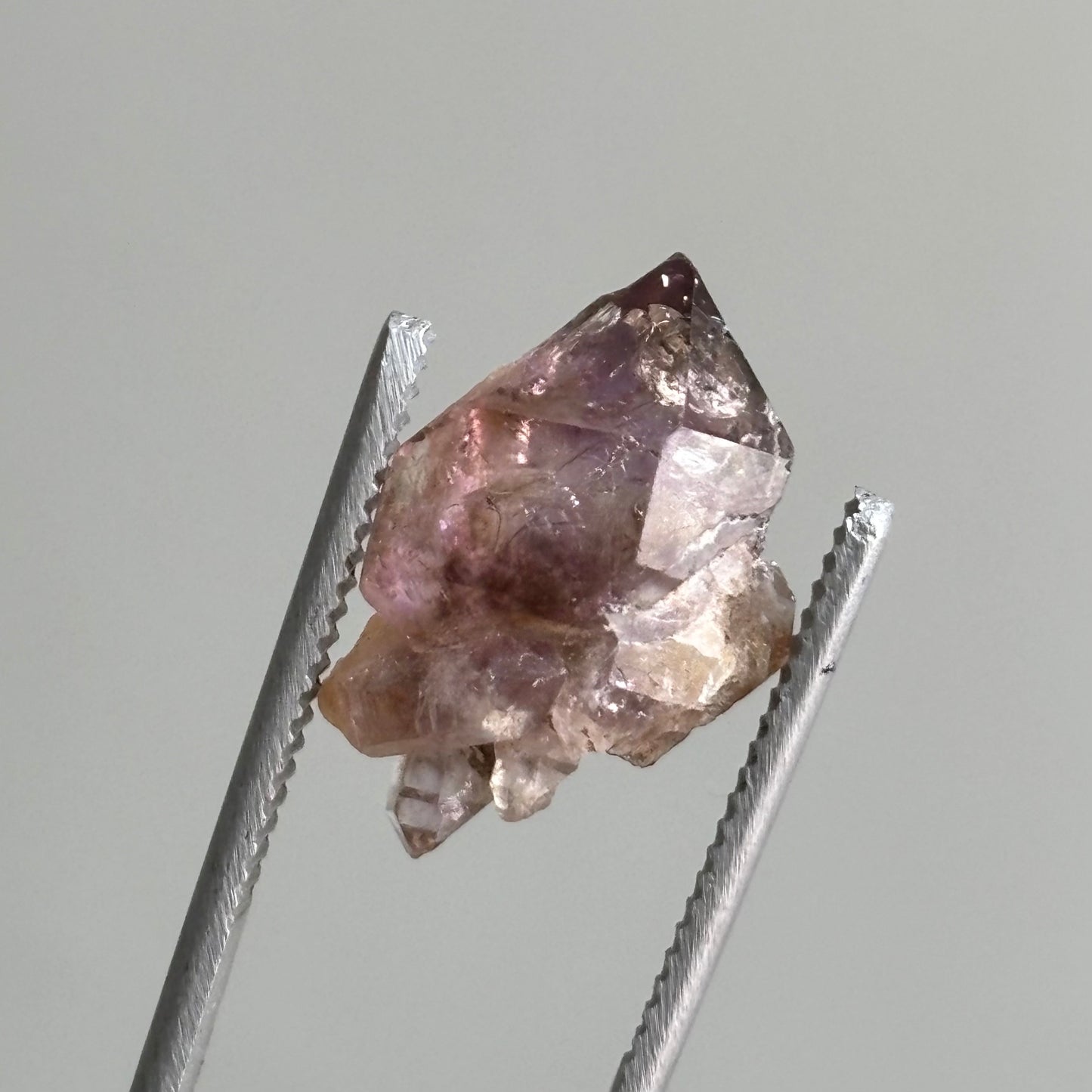 raw herkimer amethyst