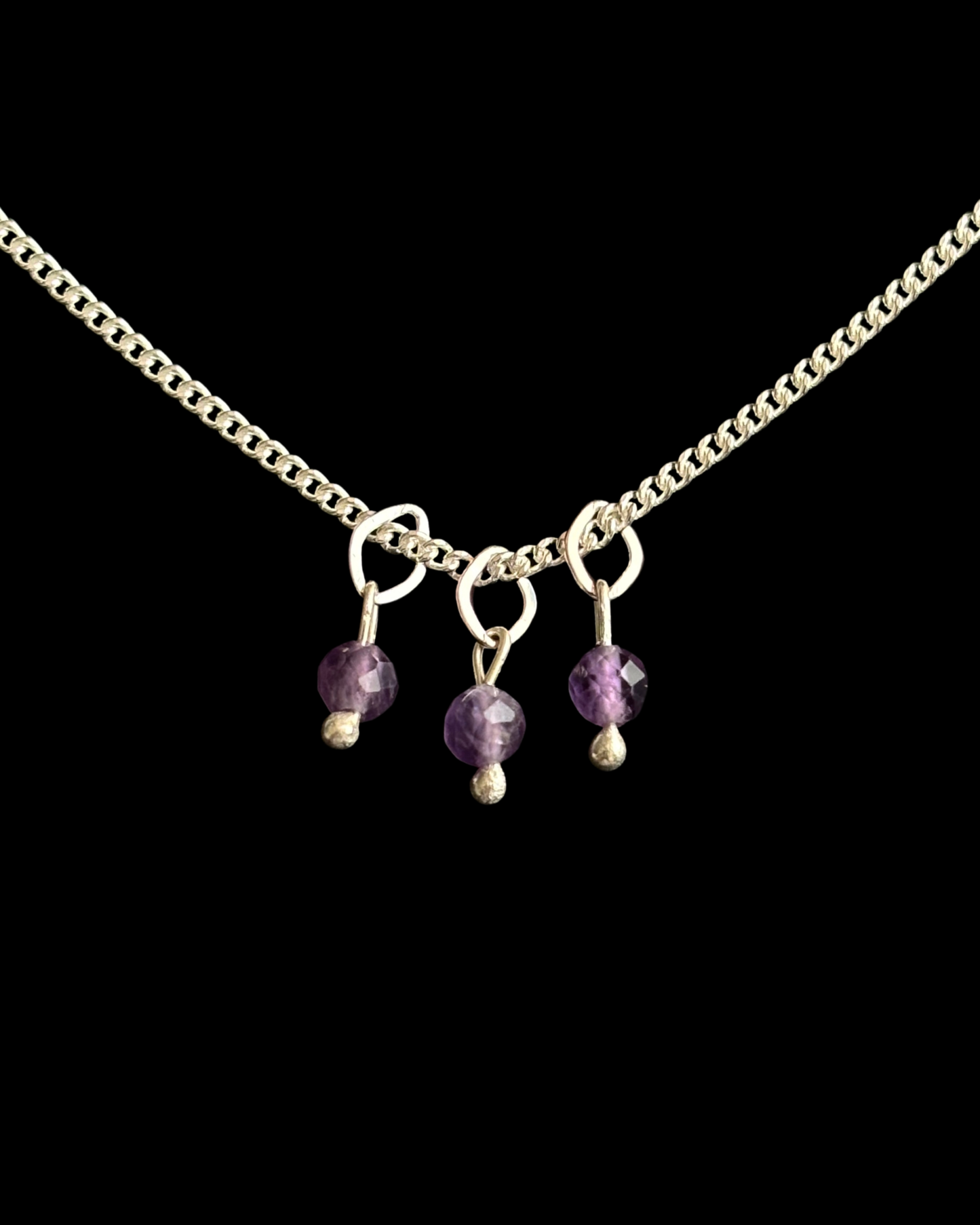 AMATISTA COLLAR PLATA