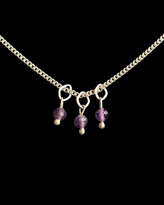 AMATISTA COLLAR PLATA