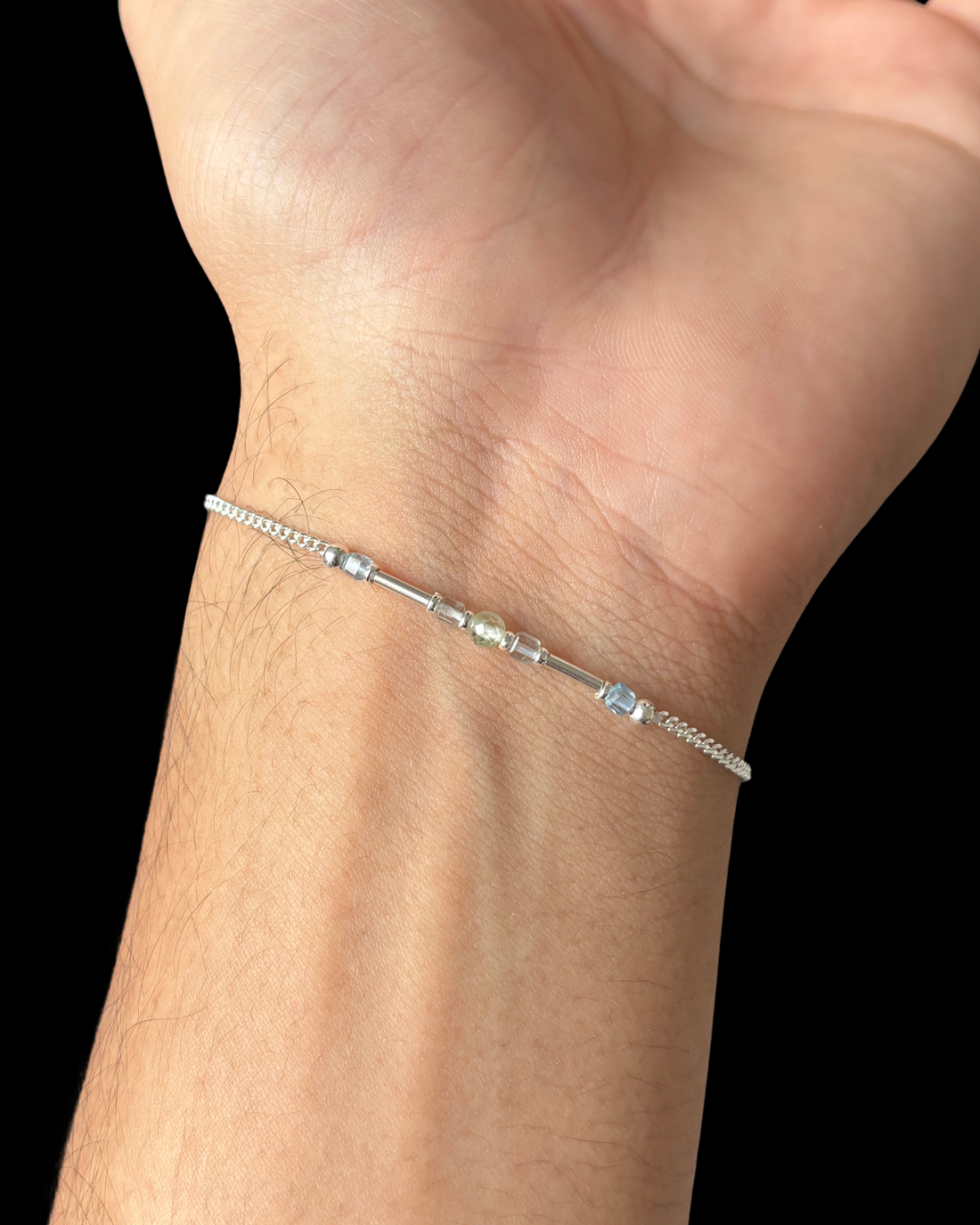 CALMA PULSERA PLATA