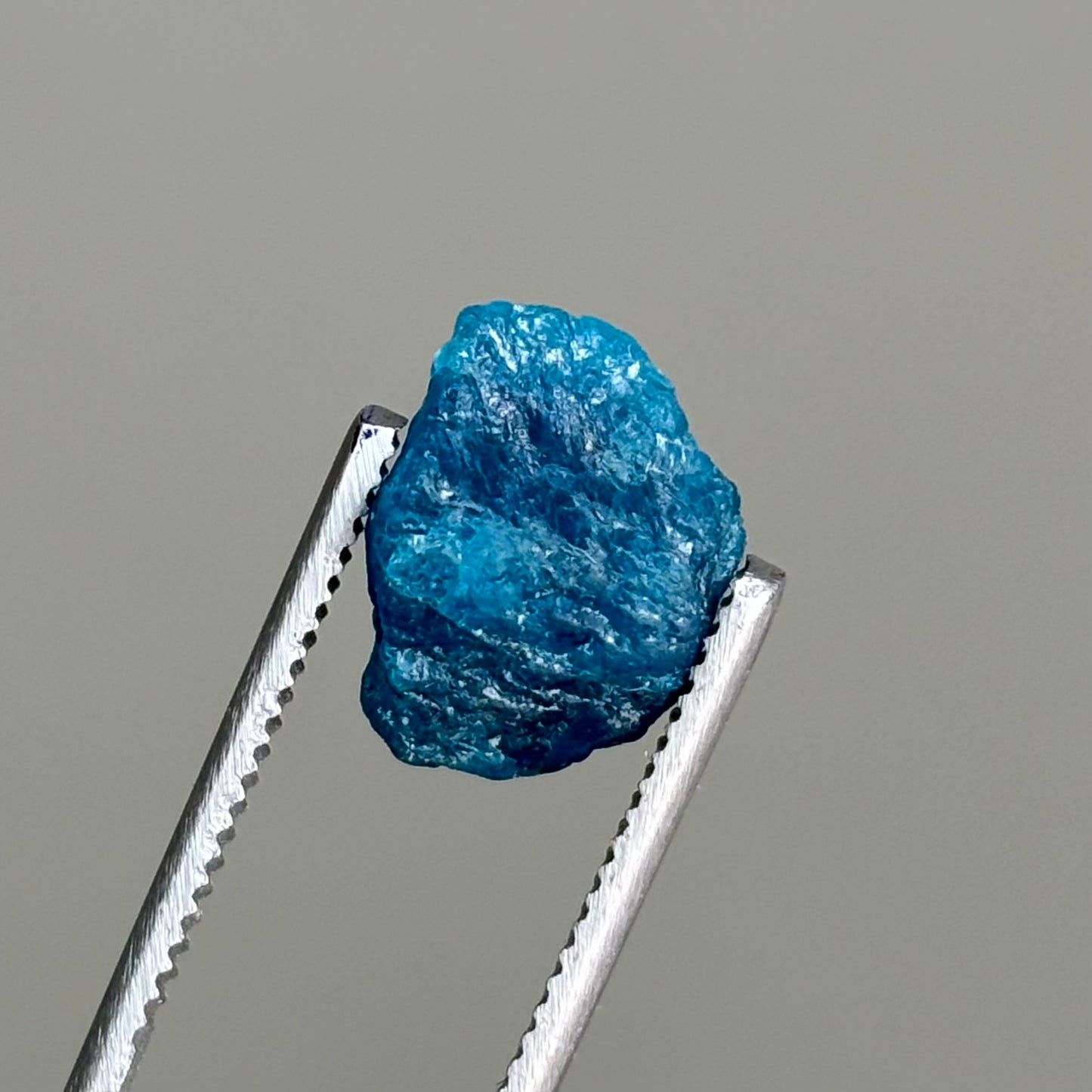 raw blue apatite