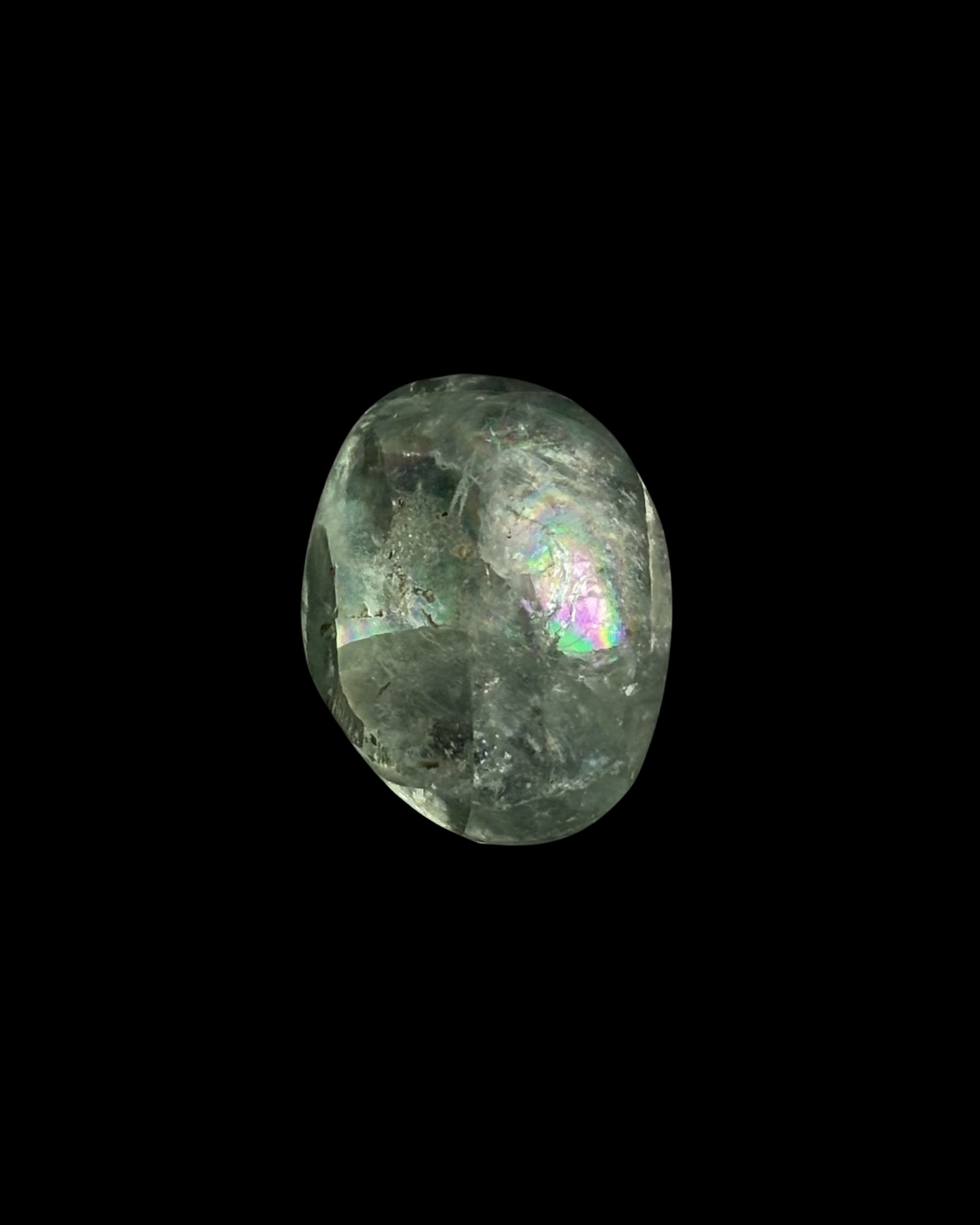 FLUORITA VERDE PULIDA ARCOÍRIS (S)