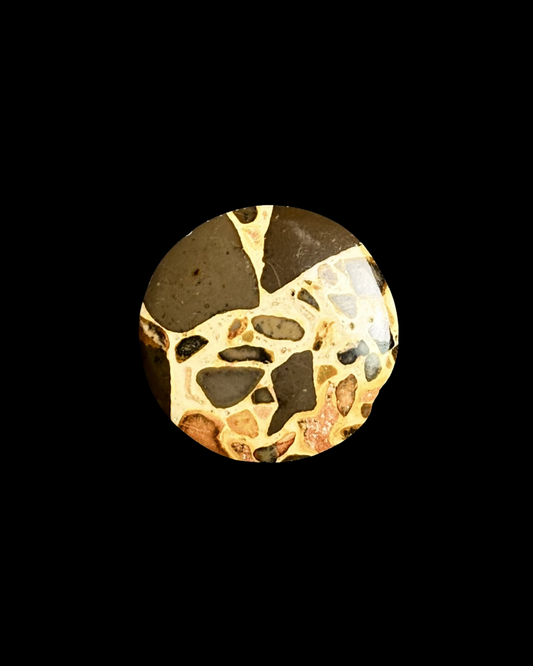 JASPE LEOPARDO CABUJÓN CIRCULAR (S)