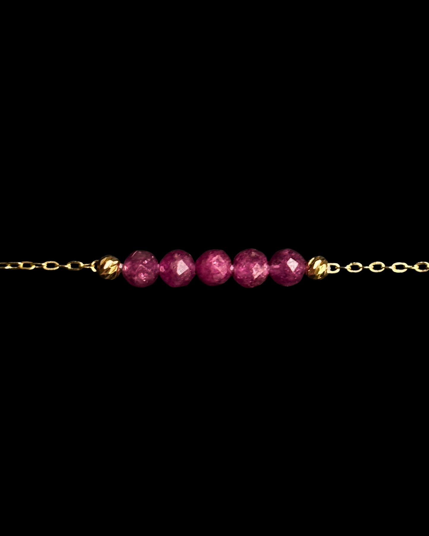 RUBÍ PULSERA ORO