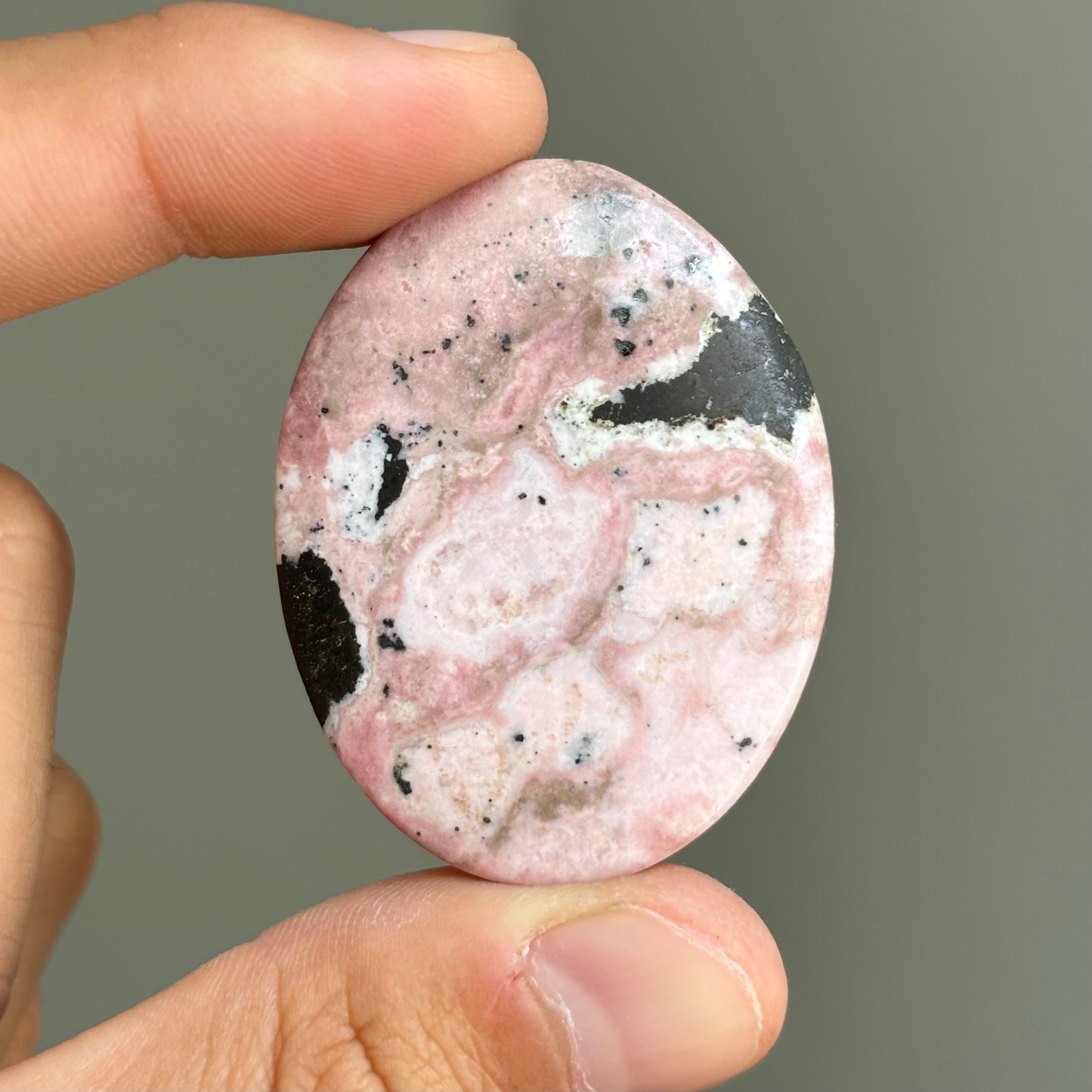 rhodonite cabochon