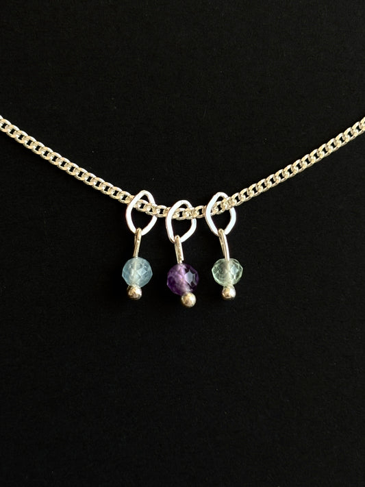 ACUARIO COLLAR PLATA