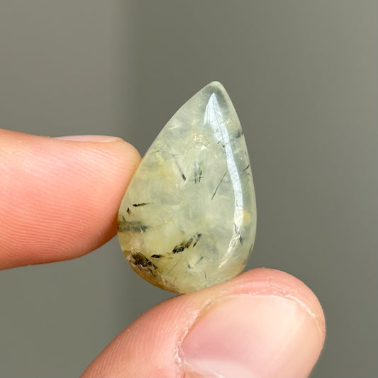 prehnite cabochon