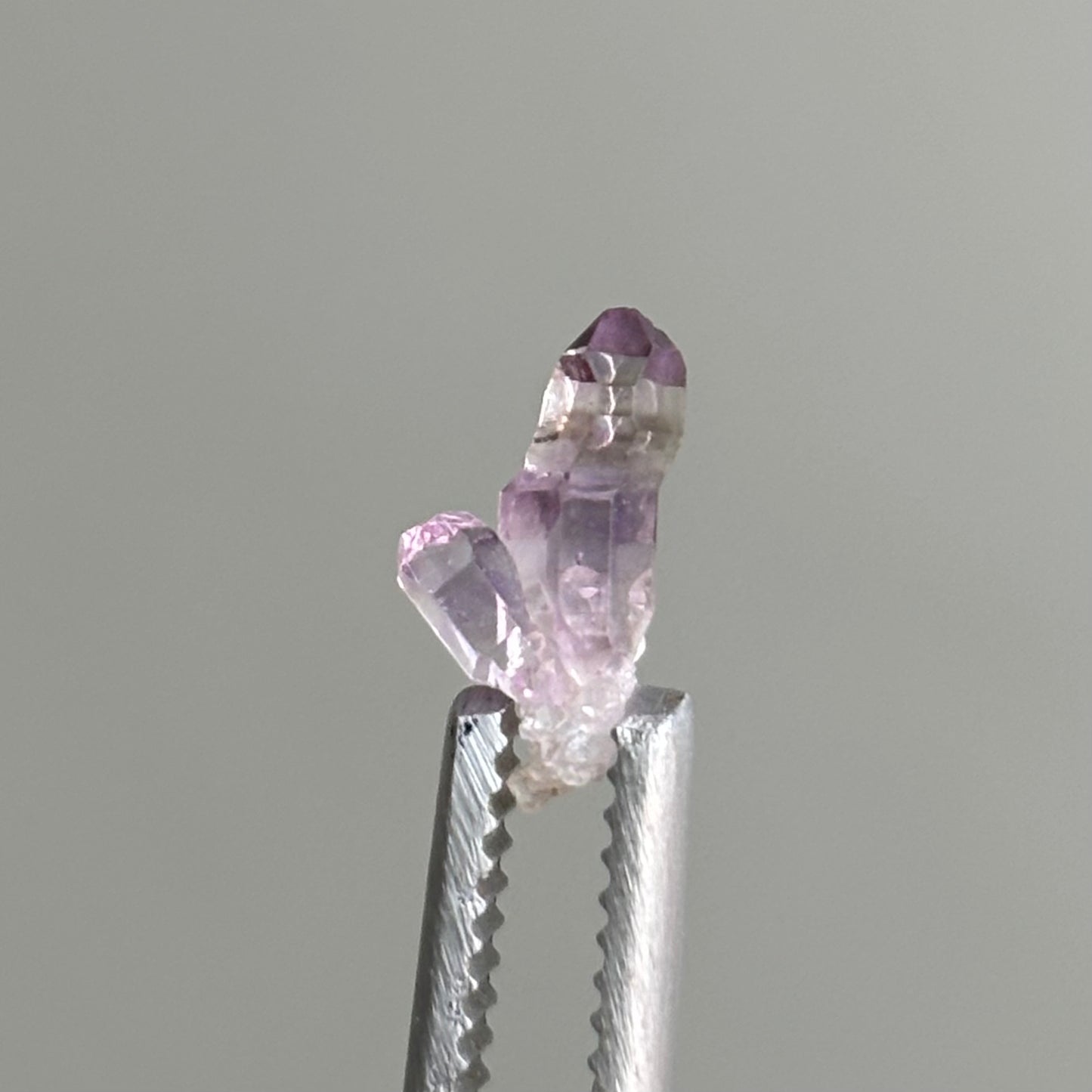 raw herkimer amethyst