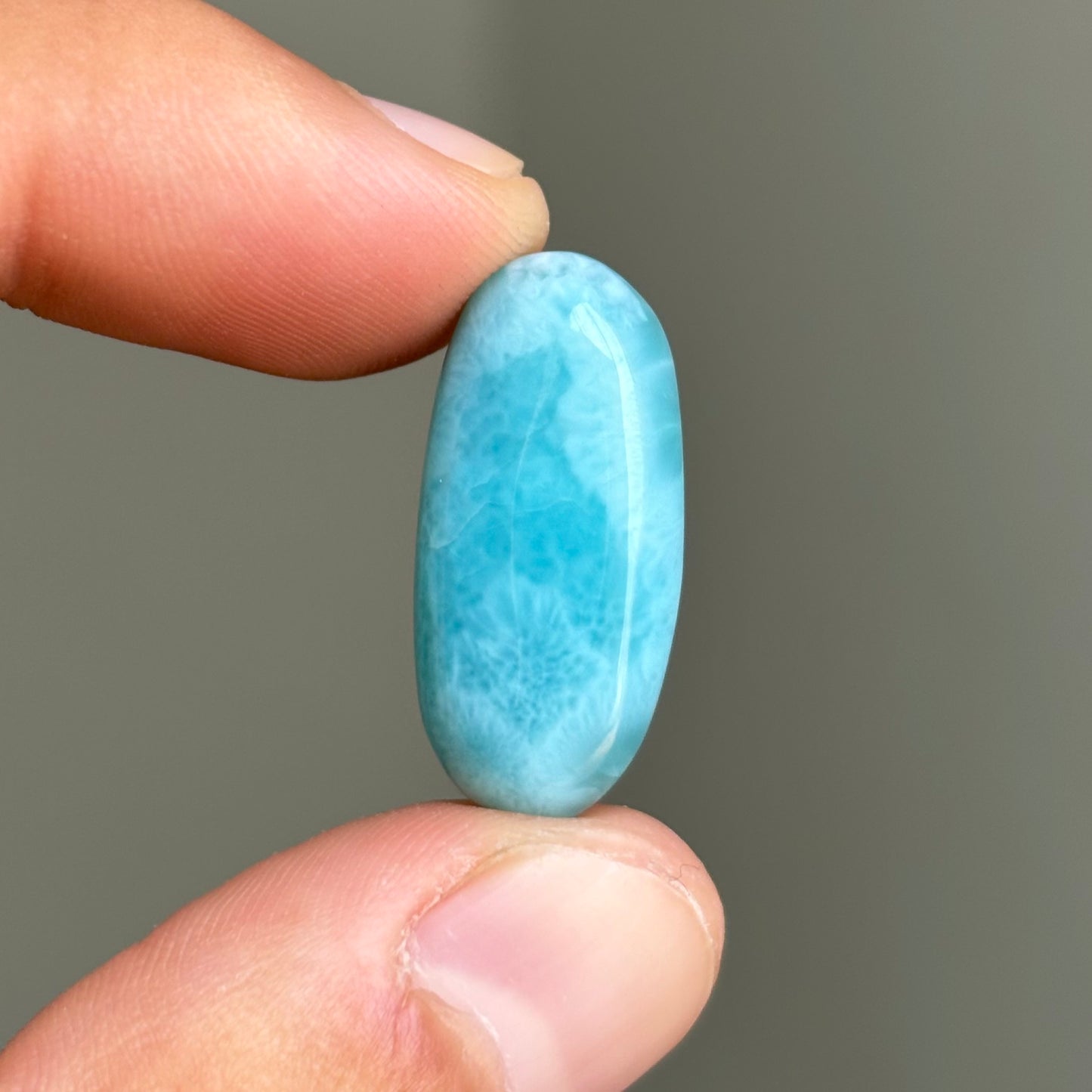 larimar cabochon