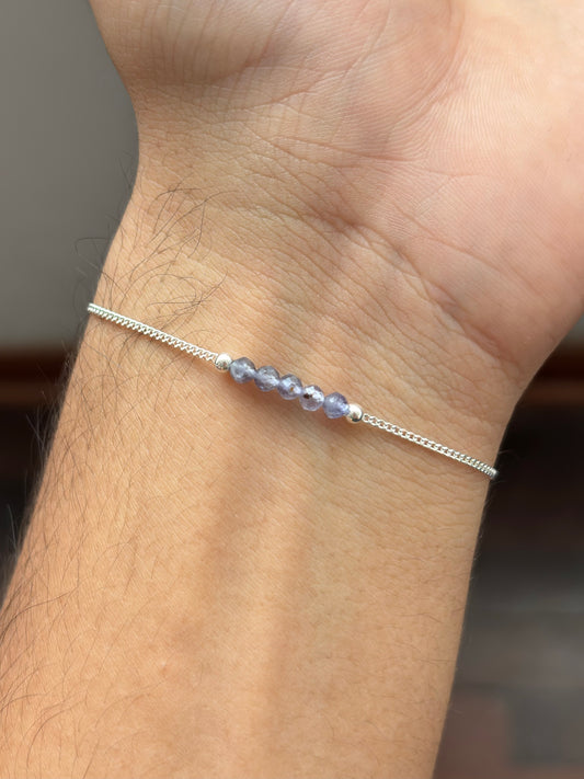 IOLITA PULSERA PLATA