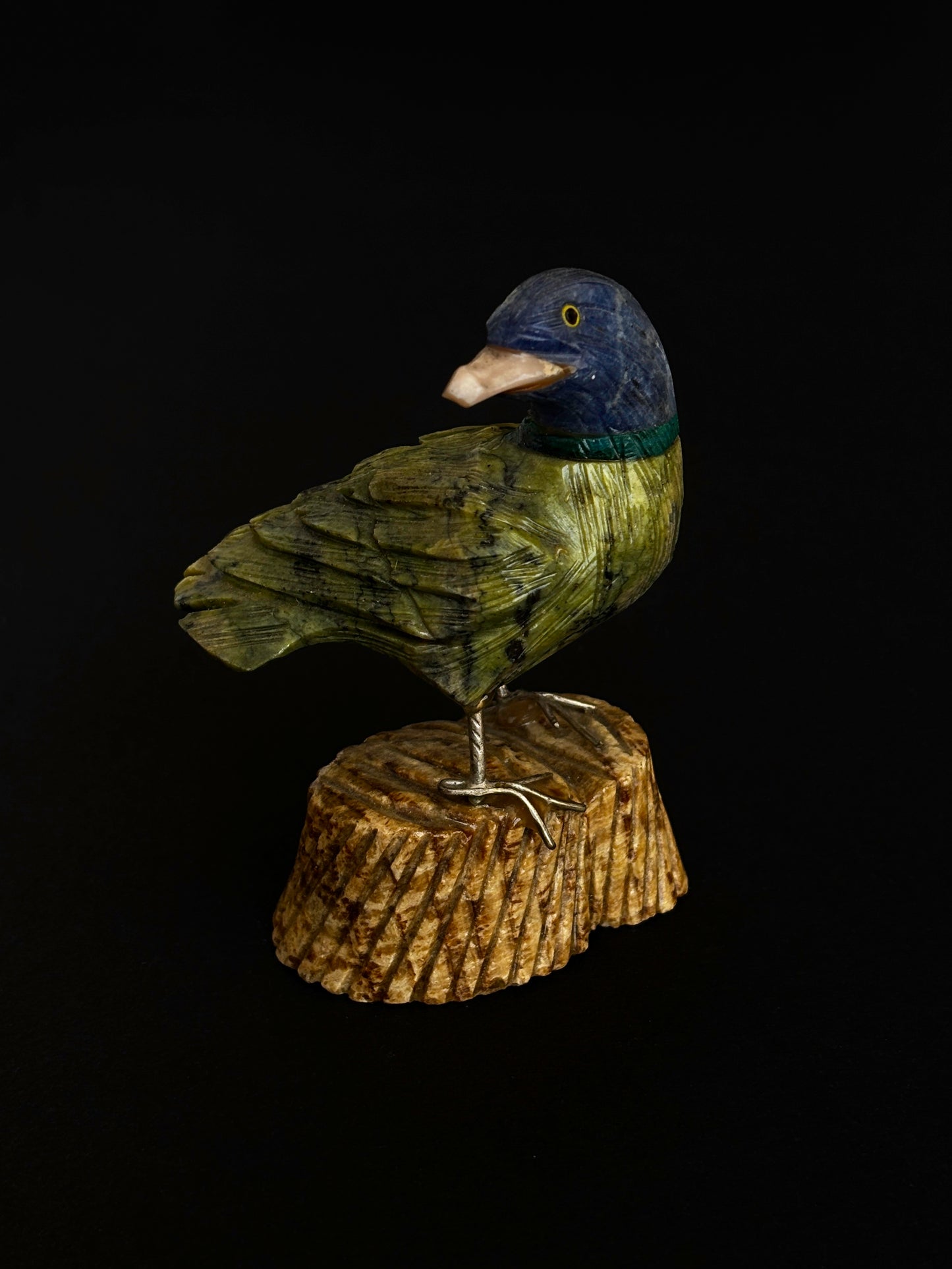 SERPENTINA, SODALITA, ARAGONITO Y CRISOCOLA PATO (L)