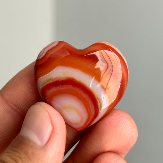 carnelian heart