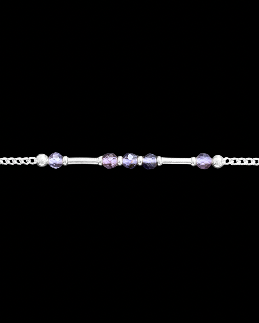 IOLITA PULSERA PLATA