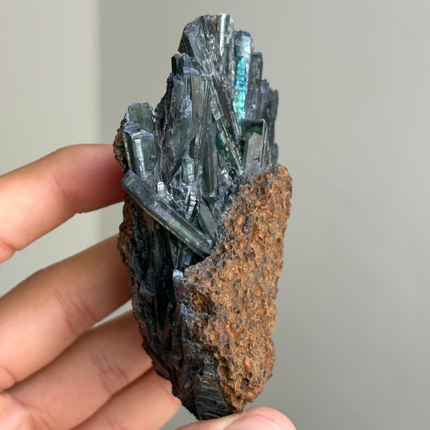 vivianite in matrix