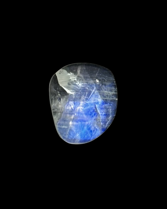PIEDRA LUNA CABUJÓN FACETADO ABSTRACTO (S)