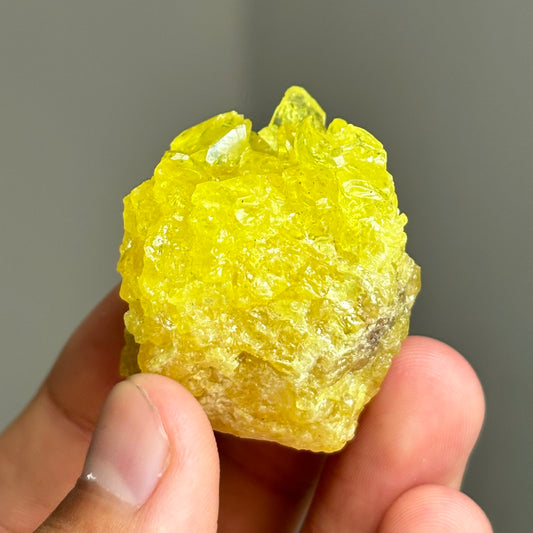 crystallized sulfur