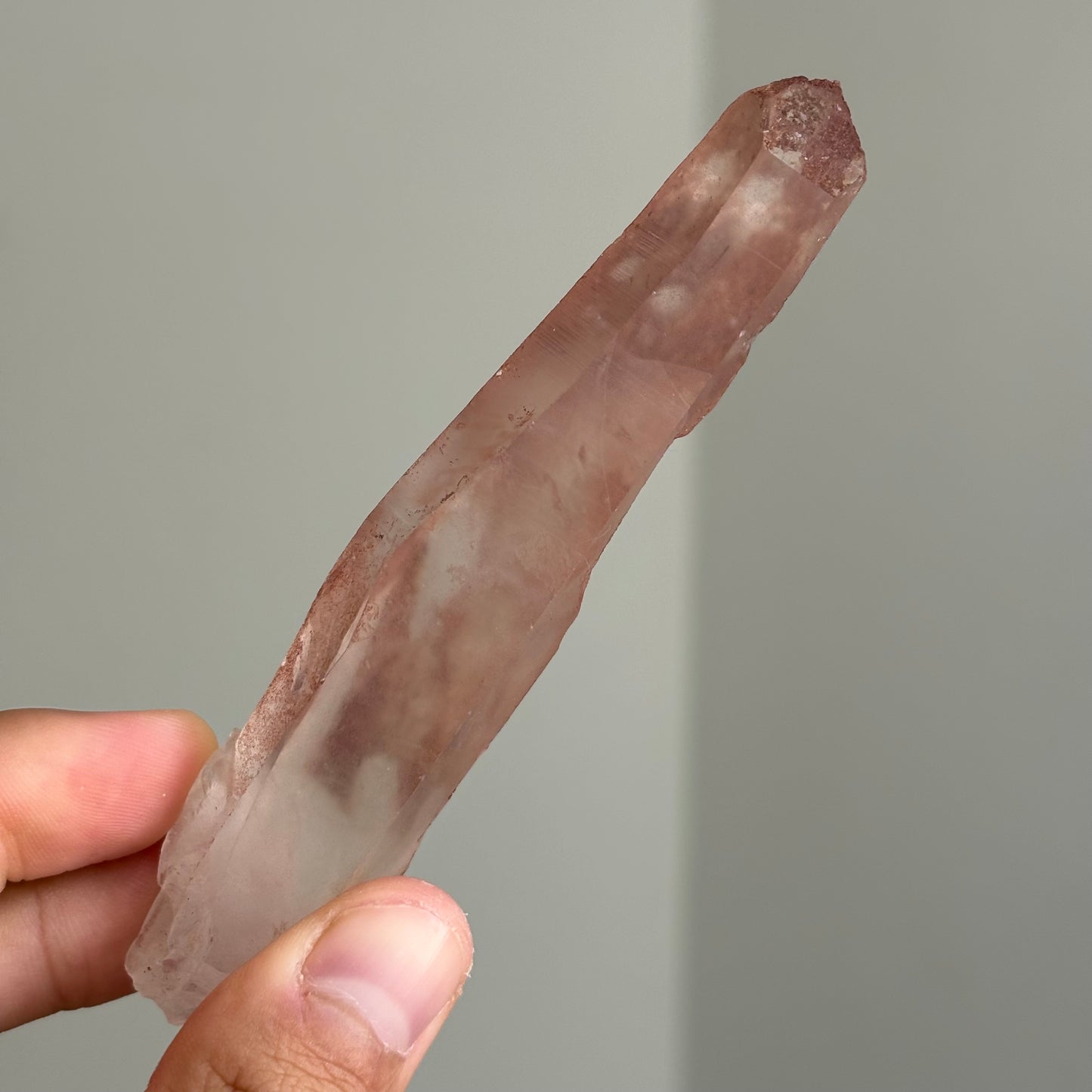 hematoid quartz point