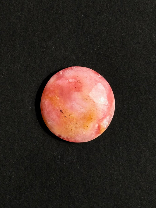 ÓPALO ROSA CABUJÓN CIRCULAR