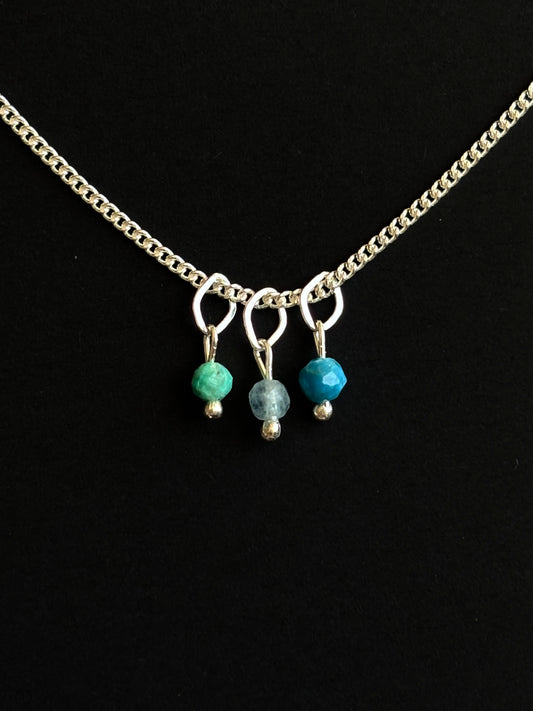 GÉMINIS COLLAR PLATA