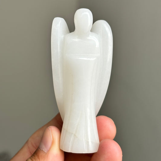 white onyx angel