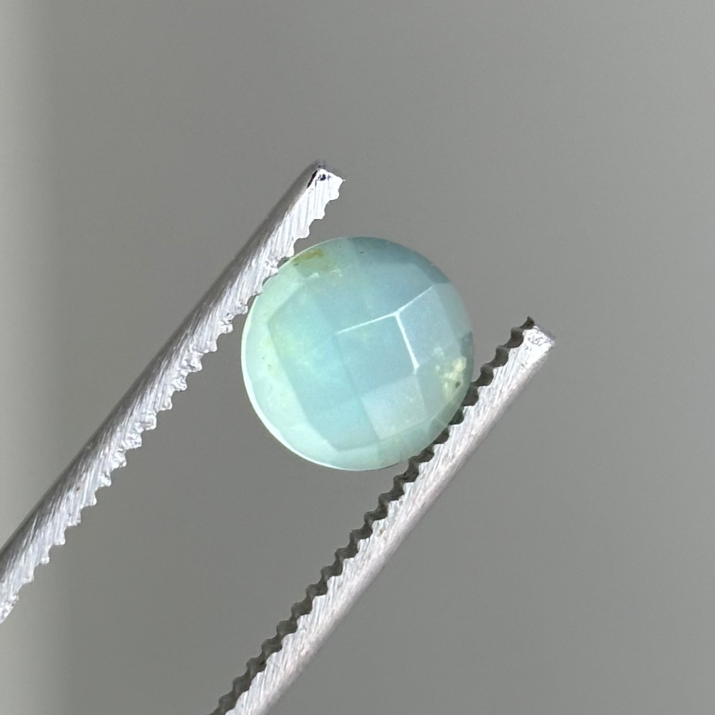 andean opal faceted cabochon