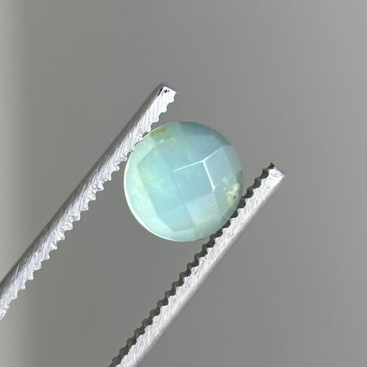 andean opal faceted cabochon