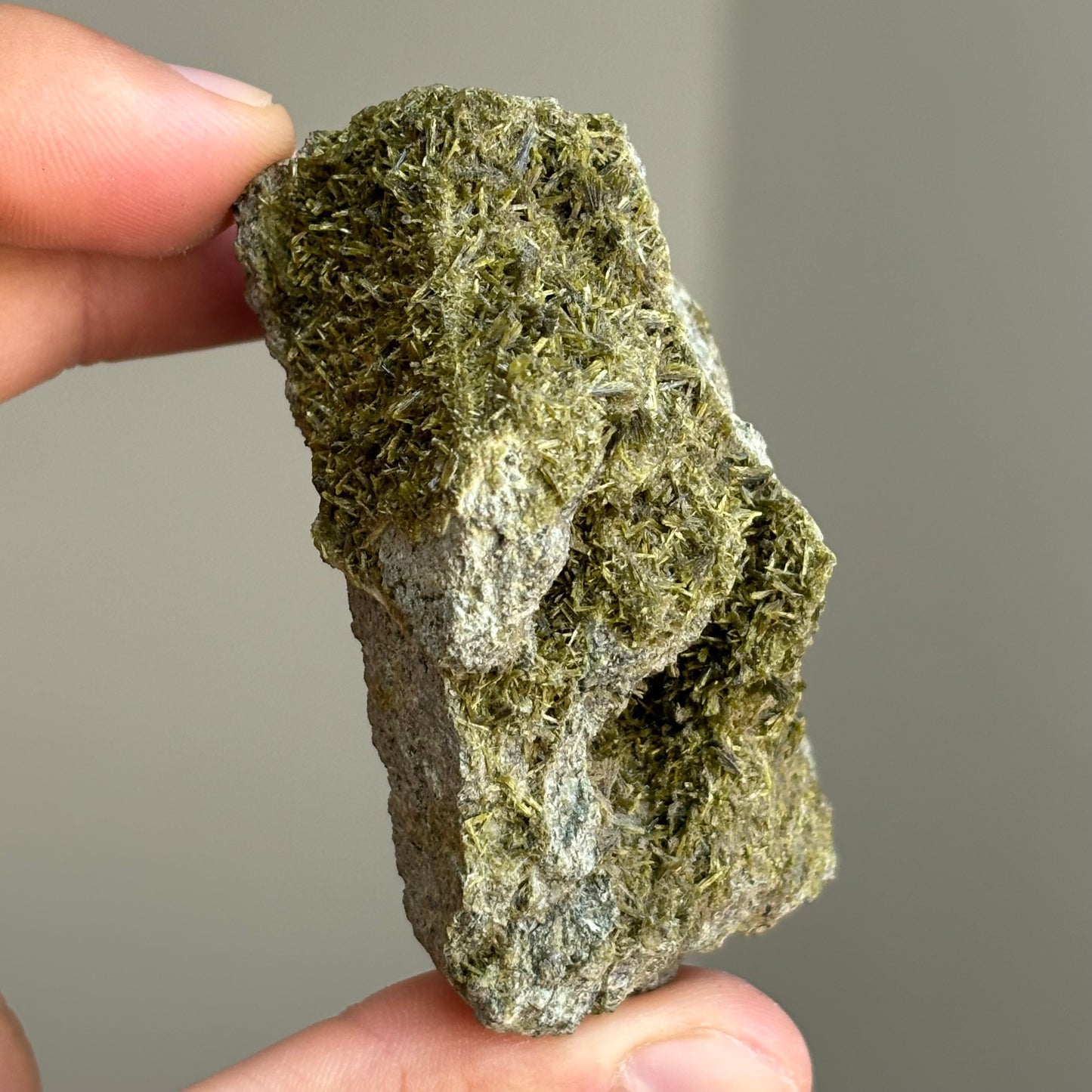 epidote in matrix