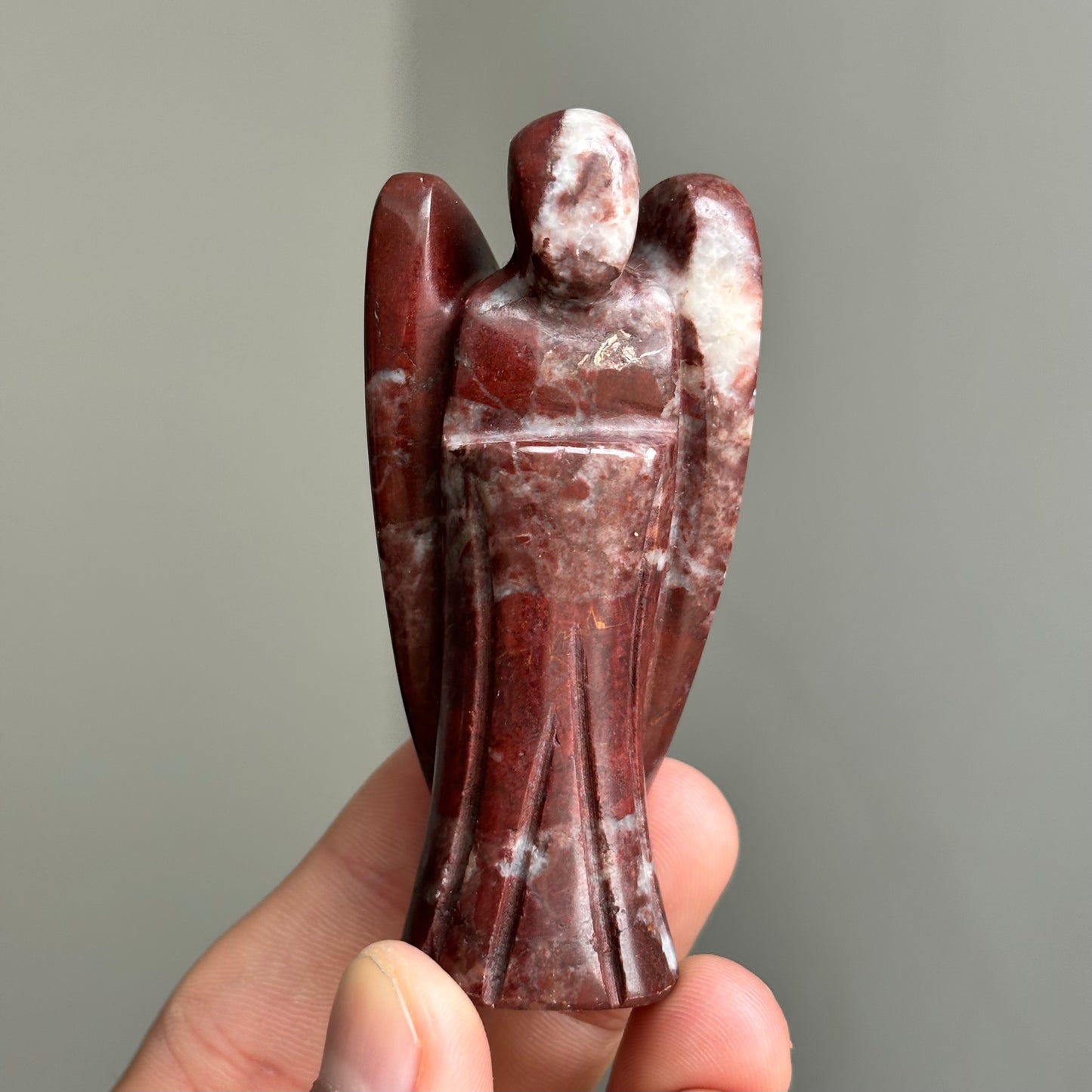 brecciated jasper angel