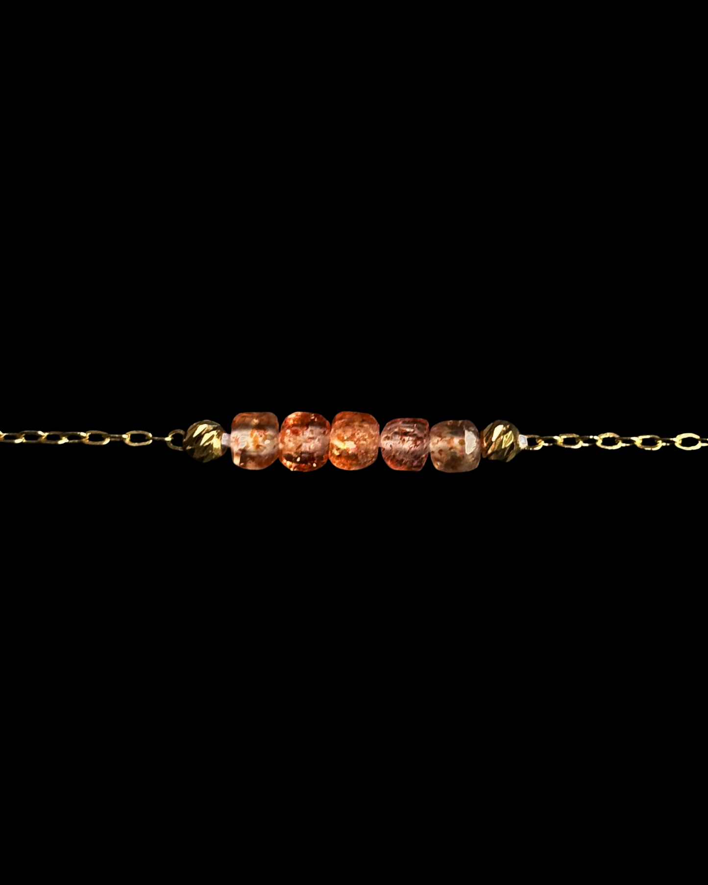 PIEDRA SOL PULSERA ORO