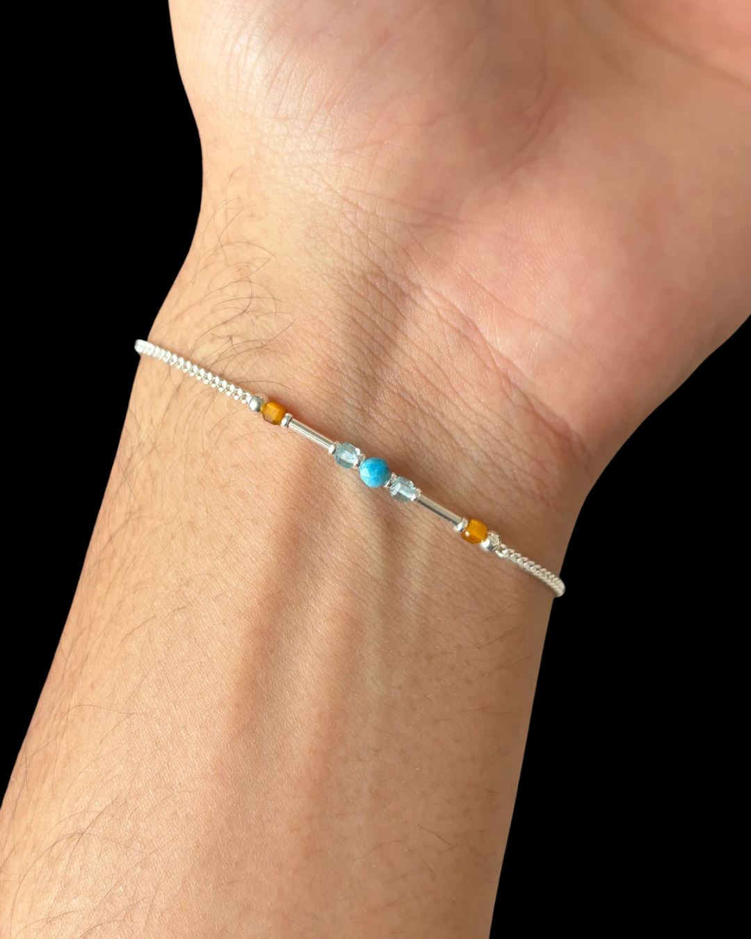 GÉMINIS PULSERA PLATA