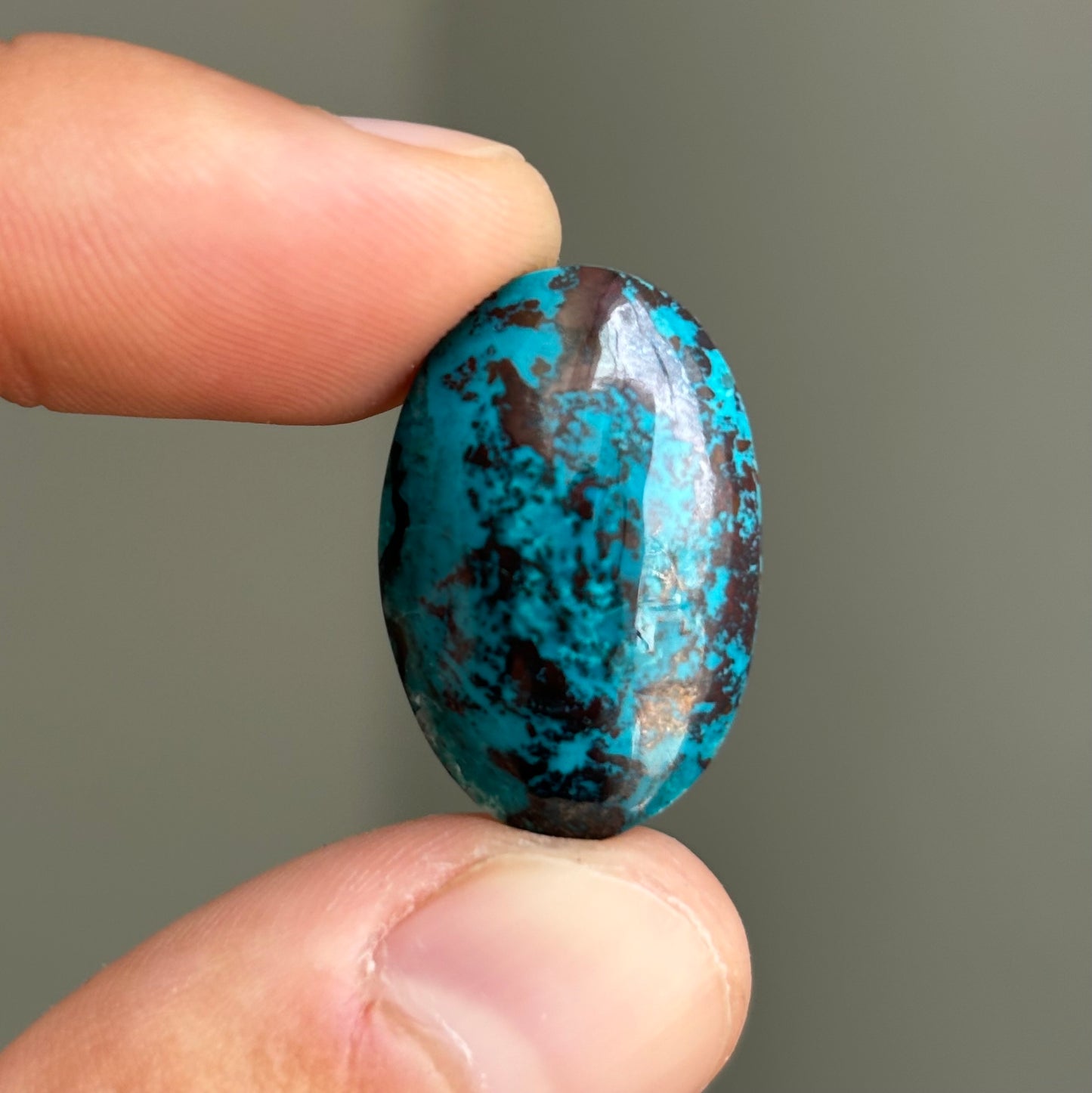 chrysocolla cabochon