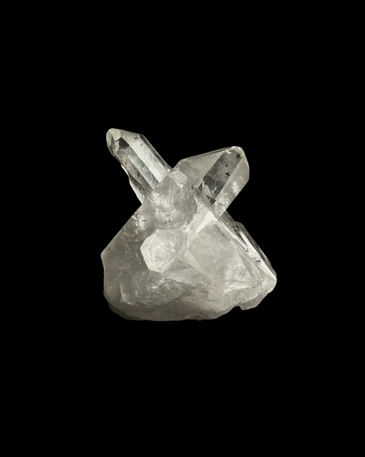 CUARZO CRISTAL MACLA (M)