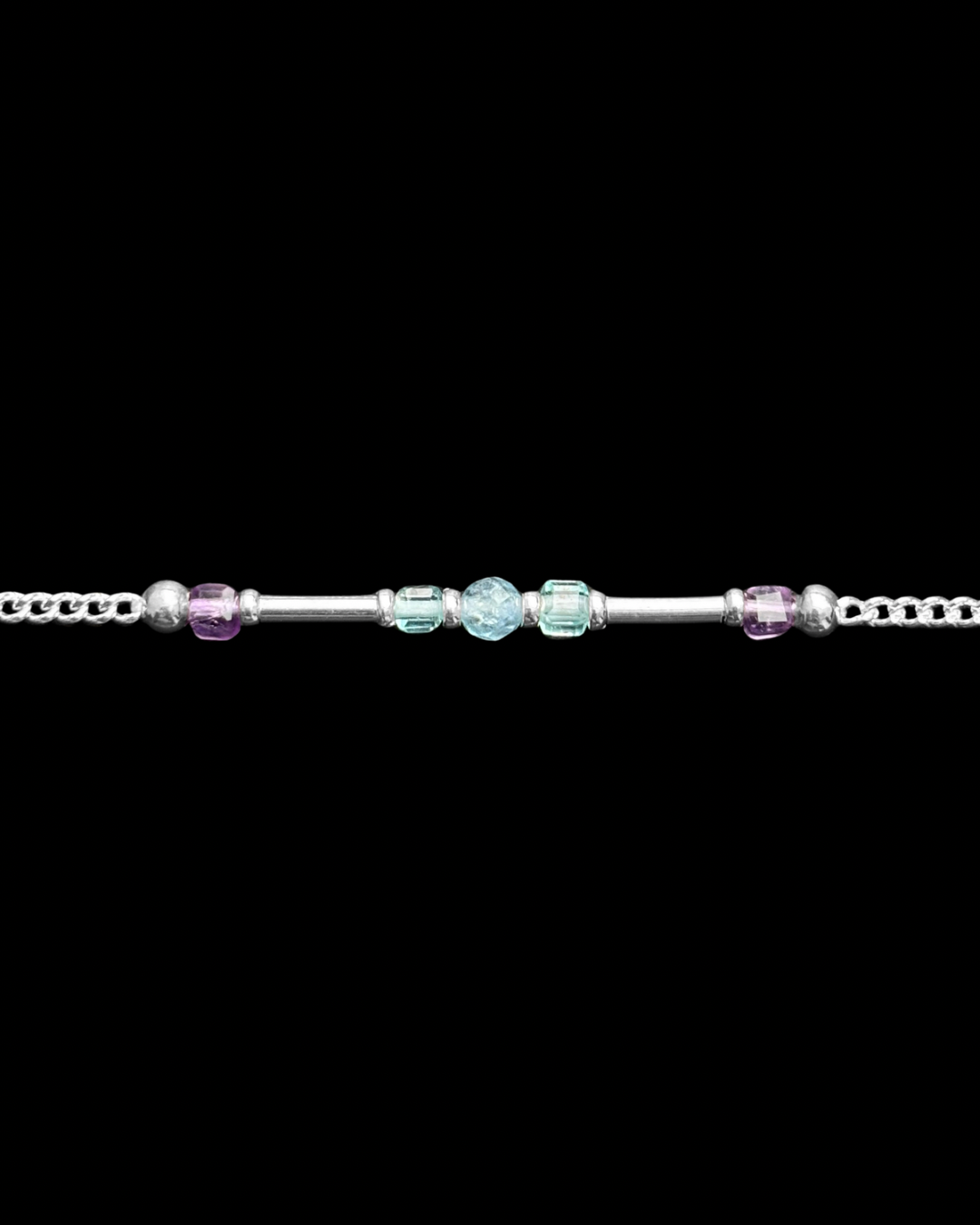 ACUARIO PULSERA PLATA