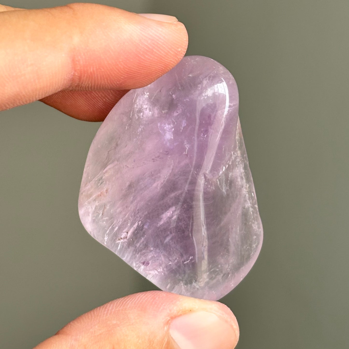 polished amethyst